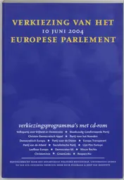 Omslag van Verkiezing van het Europese parlement 10 juni 2004