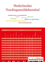 Omslag van Nederlandse voedingsmiddelentabel