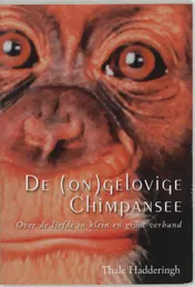 Omslag van De (on)gelovige chimpansee