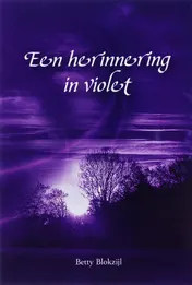 Omslag van Een herinnering in violet