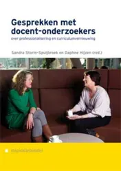 Omslag van Gesprekken met docent-onderzoekers over professionalisering en curriculumvernieuwing