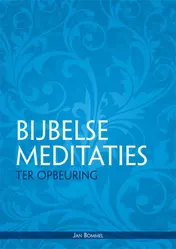 Omslag van Bijbelse meditaties ter opbeuring