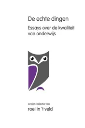 Omslag van De echte dingen