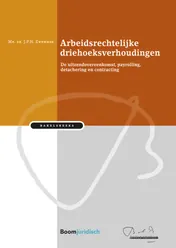 Omslag van Arbeidsrechtelijke driehoeksverhoudingen