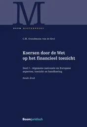 Omslag van Deel I - Algemene nationale en Europese aspecten, toezicht en handhaving