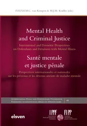 Omslag van Mental Health and Criminal Justice / Santé mentale et justice pénale
