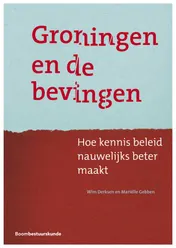 Omslag van Groningen en de bevingen