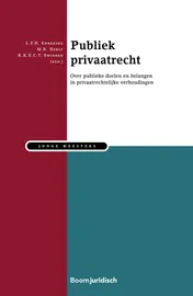 Omslag van Publiek privaatrecht