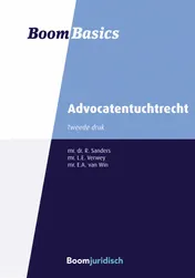 Omslag van Boom Basics Advocatentuchtrecht