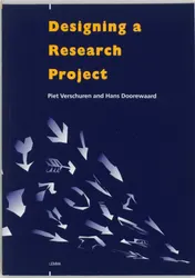 Omslag van Designing a research project