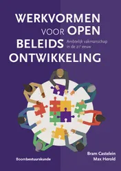 Omslag van Werkvormen voor open beleidsontwikkeling