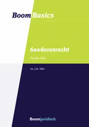 Omslag van Boom Basics Goederenrecht