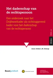 Omslag van Het daderschap van de rechtspersoon