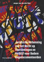 Omslag van Juridische verkenning van het recht op voorzieningen en verblijf voor oudere ongedocumenteerden