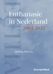 Omslag van Euthanasie in Nederland 2002-2022