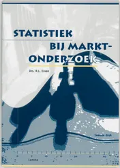Omslag van Statistiek bij marktonderzoek