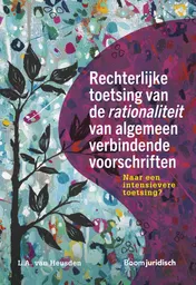 Omslag van Rechterlijke toetsing van de rationaliteit van algemeen verbindende voorschriften
