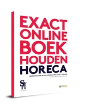 Omslag van Boekhouden voor de horeca met Exact-Online