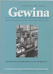 Omslag van De betwiste modernisering van Nederland