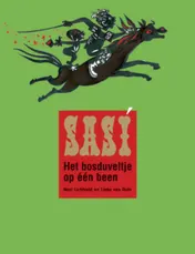 Omslag van Sasí het bosduveltje op èèn been