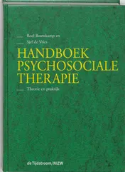 Omslag van Handboek psychosociale therapie
