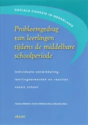 Omslag van Probleemgedrag van leerlingen tijdens de middelbare schoolperiode