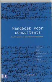 Omslag van Handboek voor consultants