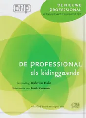 Omslag van De professional als leidinggevende