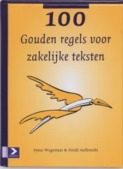 Omslag van 100 Gouden regels voor zakelijke teksten
