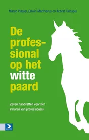 Omslag van De professional op het witte paard