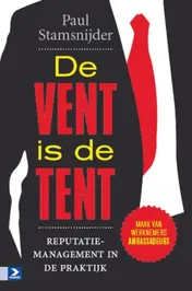 Omslag van De vent is de tent