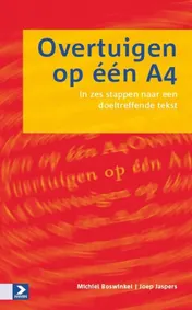 Omslag van Overtuigen op één A4