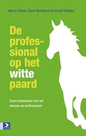 Omslag van De professional op het witte paard