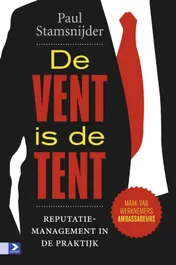 Omslag van De vent is de tent