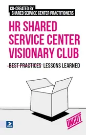 Omslag van HR shared service centers visionary club