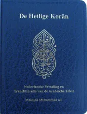Omslag van De Heilige Koran (pocket uitgave in het Nederlands met translitteratie)