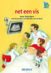 Omslag van net een vis