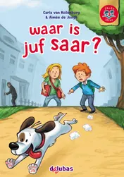 Omslag van waar is juf saar?