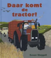 Omslag van Daar komt de tractor!