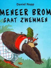 Omslag van Meneer Brom gaat zwemmen