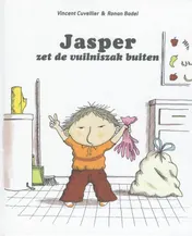 Omslag van Jasper zet de vuilniszak buiten