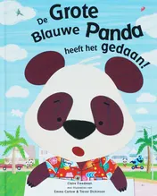 Omslag van De Grote Blauwe Panda heeft het gedaan!