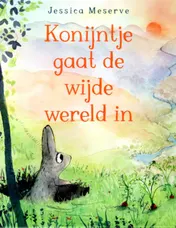 Omslag van Konijntje gaat de wijde wereld in