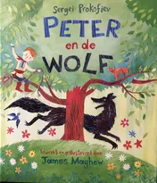 Omslag van Peter en de wolf
