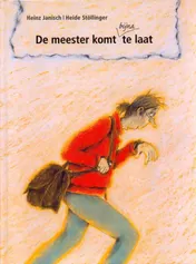 Omslag van De meester komt bijna te laat