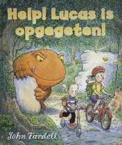 Omslag van Help! Lucas is opgegegeten