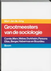 Omslag van Grootmeesters van de sociologie
