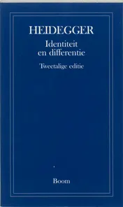 Omslag van Identiteit en differentie (Duits-Ned)