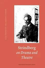 Omslag van Strindberg on Drama and Theatre