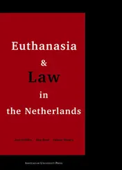 Omslag van Euthanasia and law in the Netherlands